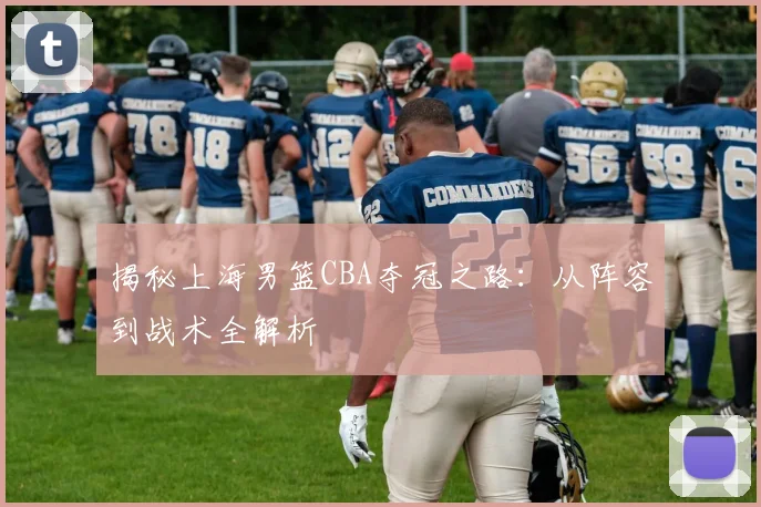 揭秘上海男篮CBA夺冠之路：从阵容到战术全解析